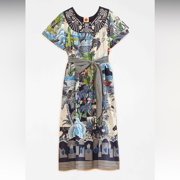 Farm Rio Graphic Rio Maxi Dress - Picture 5 of 16